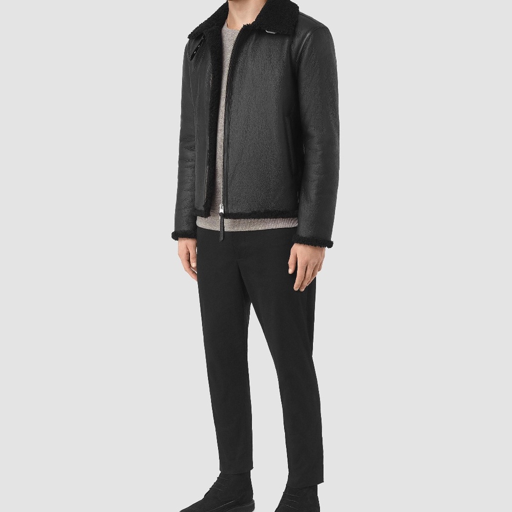All Saints Leather Jacket - Picture 6 of 6